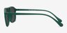 Mead Green PlasticSunglass Frames from EyeBuyDirect, Side View