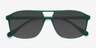 Mead Green PlasticSunglass Frames from EyeBuyDirect, Closed View