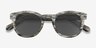 Horizon Stone AcetateSunglass Frames from EyeBuyDirect, Closed View