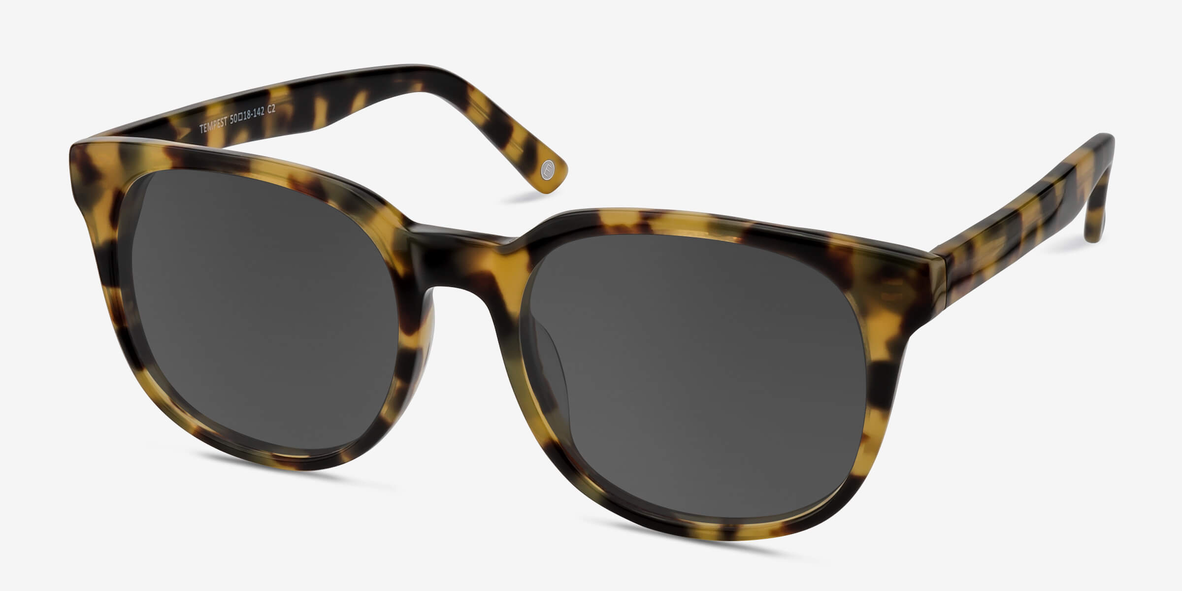 Tempest Square Tortoise Frame Prescription Sunglasses Eyebuydirect