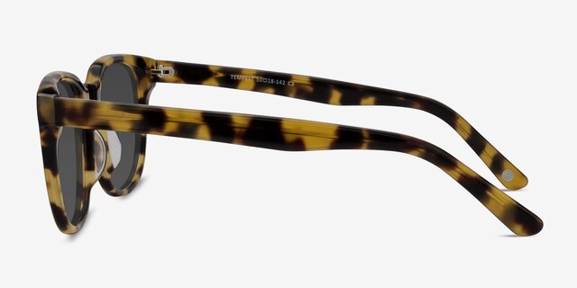 Tempest Tortoise AcetateSunglass Frames from EyeBuyDirect, Side View