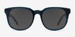 Tempest Blue AcetateSunglass Frames from EyeBuyDirect, Front View