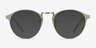 Millenium Light Green PlasticSunglass Frames from EyeBuyDirect, Front View