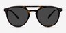 Meadow Tortoise PlasticSunglass Frames from EyeBuyDirect, Front View