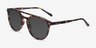 Meadow Tortoise PlasticSunglass Frames from EyeBuyDirect, Angle View
