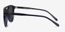 Meadow Navy PlasticSunglass Frames from EyeBuyDirect, Side View