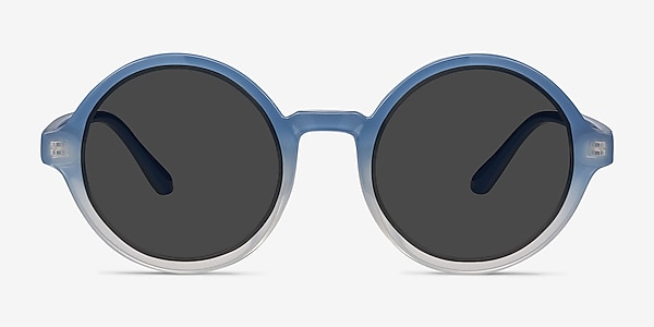 Solstice Blue Clear Plastic Sunglass Frames