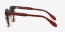 Valence Red Green AcetateSunglass Frames from EyeBuyDirect, Side View