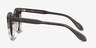 Valence Gray Brown AcetateSunglass Frames from EyeBuyDirect, Side View