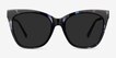 Vamp Blue Floral AcetateSunglass Frames from EyeBuyDirect, Front View