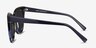 Vamp Blue Floral AcetateSunglass Frames from EyeBuyDirect, Side View