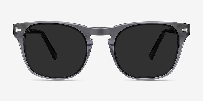 Daikon Gray Acetate Sunglass Frames from EyeBuyDirect