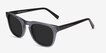Daikon Gray AcetateSunglass Frames from EyeBuyDirect, Angle View