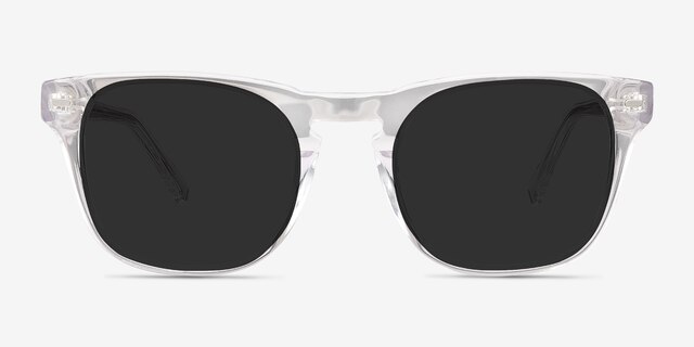 Daikon Clear AcetateSunglass Frames from EyeBuyDirect, Front View