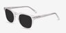 Daikon Clear AcetateSunglass Frames from EyeBuyDirect, Angle View