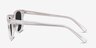 Daikon Clear AcetateSunglass Frames from EyeBuyDirect, Side View