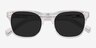 Daikon Clear AcetateSunglass Frames from EyeBuyDirect, Closed View