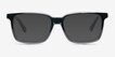 Epoch Black AcetateSunglass Frames from EyeBuyDirect, Front View