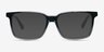 Epoch Noir AcétateSoleil de Lunette de vue d'EyeBuyDirect, Vue de Face