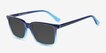 Epoch Blue AcetateSunglass Frames from EyeBuyDirect, Angle View