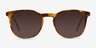 Safari Écailles AcétateSoleil de Lunette de vue d'EyeBuyDirect, Vue de Face