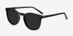 Safari Black AcetateSunglass Frames from EyeBuyDirect, Angle View
