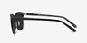 Safari Black AcetateSunglass Frames from EyeBuyDirect, Side View
