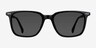 Luck Black AcetateSunglass Frames from EyeBuyDirect, Front View