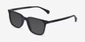 Luck Black AcetateSunglass Frames from EyeBuyDirect, Angle View