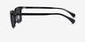 Luck Black AcetateSunglass Frames from EyeBuyDirect, Side View