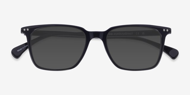 Luck Black AcetateSunglass Frames from EyeBuyDirect, Closed View
