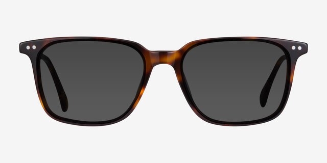 Luck Tortoise AcetateSunglass Frames from EyeBuyDirect, Front View