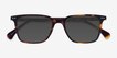 Luck Tortoise AcetateSunglass Frames from EyeBuyDirect, Closed View