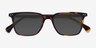 Luck Tortoise AcetateSunglass Frames from EyeBuyDirect, Closed View