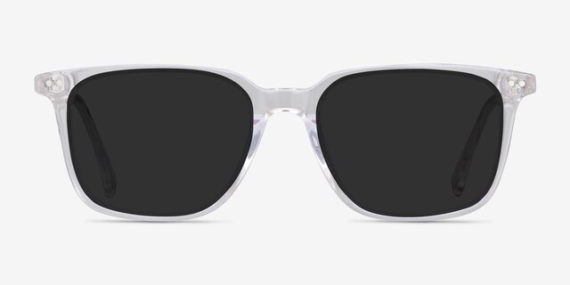Luck Clear AcetateSunglass Frames from EyeBuyDirect, Front View