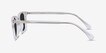 Luck Clear AcetateSunglass Frames from EyeBuyDirect, Side View