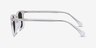 Luck Clear AcetateSunglass Frames from EyeBuyDirect, Side View