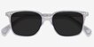 Luck Clear AcetateSunglass Frames from EyeBuyDirect, Closed View