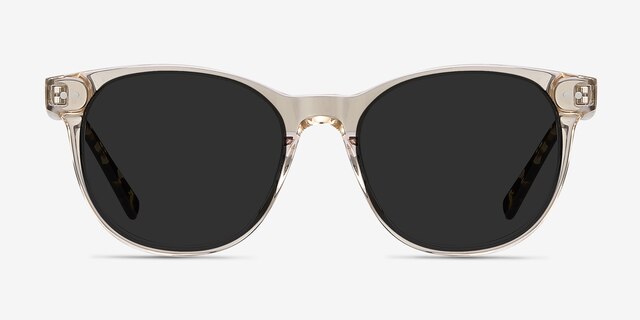 Sol Champagne AcetateSunglass Frames from EyeBuyDirect, Front View