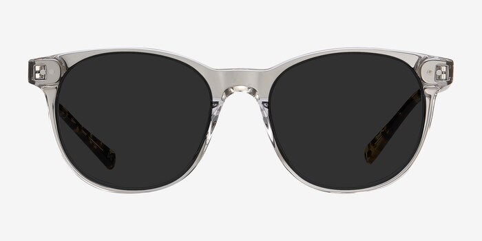 Sol Gray Clear Acetate Sunglass Frames from EyeBuyDirect