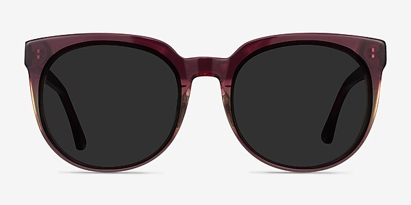 Queen Red Clear Acetate Sunglass Frames