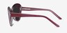 Believe Pink AcetateSunglass Frames from EyeBuyDirect, Side View