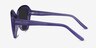 Believe Purple AcetateSunglass Frames from EyeBuyDirect, Side View