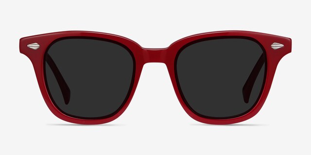 Sao Paulo Rouge AcetateSunglass Frames from EyeBuyDirect, Front View