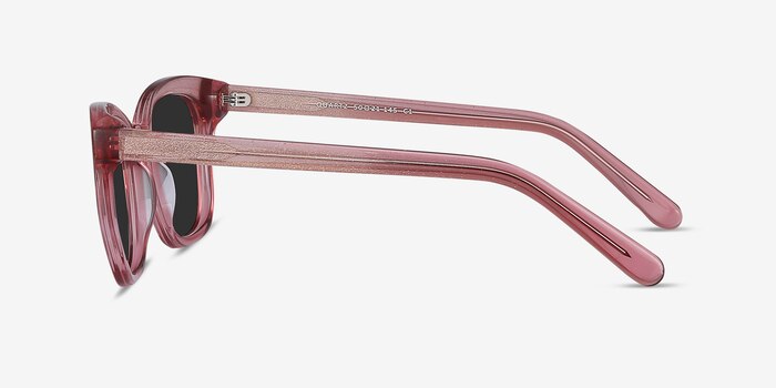 Quartz Pink Acetate Sunglass Frames from EyeBuyDirect