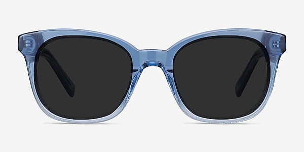 Quartz Blue Acetate Sunglass Frames