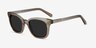 Quartz Golden AcetateSunglass Frames from EyeBuyDirect, Angle View