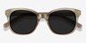 Quartz Golden AcetateSunglass Frames from EyeBuyDirect, Closed View