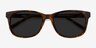 Borneo Tortoise AcetateSunglass Frames from EyeBuyDirect, Closed View
