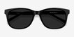 Borneo Black AcetateSunglass Frames from EyeBuyDirect, Closed View